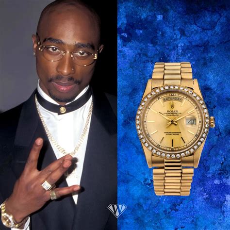 Legendary Tupac Shakur – 36mm Rolex Day.